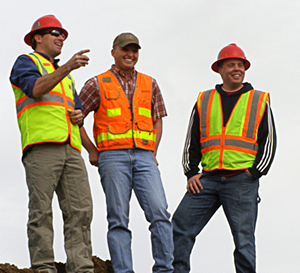 stand in work site